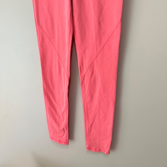 Nike Girl’s Pink High Rise Tight Fit Full Length Leggings Size XL - Picture 3 of 12